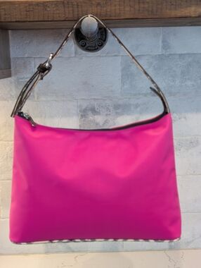 Burberry London Blue Label Shoulder Bag - EUC Pink/Nova Check 12x8x4 Inches